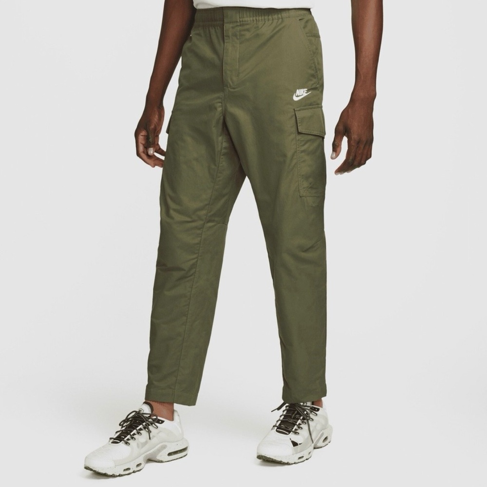 Nike Sportswear Men's Unlined Utility Cargo Pants Medium Olive DD5207-222